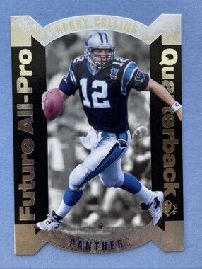 1995 SP - All-Pros Die Cut #AP-12 Kerry Collins - Carolina Panthers